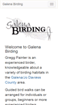 Mobile Screenshot of galenabirding.com